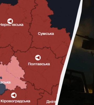 Україна під ударом дронів, у Києві лунають вибухи
