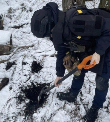 Діти знайшли артилерійський снаряд на Житомирщині: боєприпас знешкодили спеціалісти