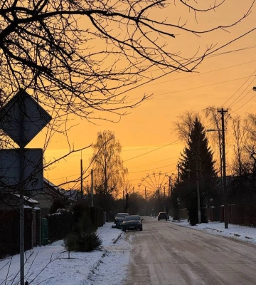 Показали неймовірний світанок на Волині