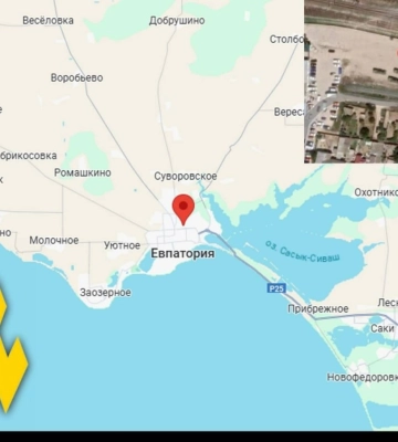 Окупанти в Криму почали розміщувати військову техніку на залізничній станції Євпаторія - Товарна, - "Атеш"