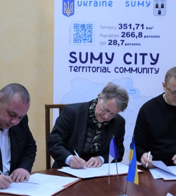 До Сум приїхав мер французького Орлеана