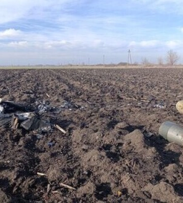 На Кіровоградщині вибухотехніки знищили бойову частину ворожого БПЛА. ФОТО
