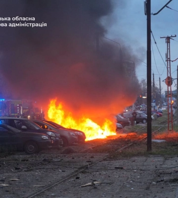 Запоріжжя зазнало удару, є загиблі і поранені