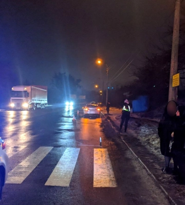 Автопригода у Рівному: внаслідок ДТП травмувалася пішохідка