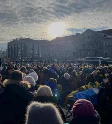 «На Щиті»: у Рівному попрощалися з Дмитром Опольським