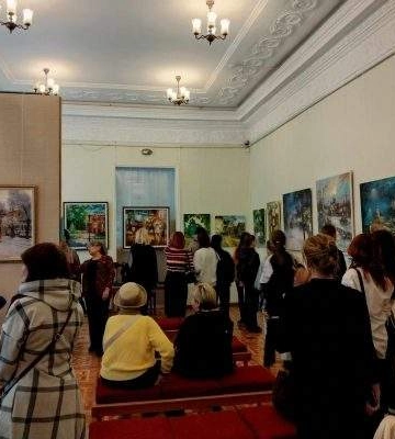У художньому музеї відбулася творча зустріч із відомим миколаївським художником (ФОТО)
