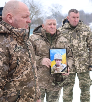 На Рівненщині в останню дорогу провели чотирьох загиблих бійців