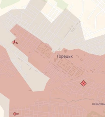 В ВСУ опровергли почти полный захват Торецка: россияне не контролируют 90% города
