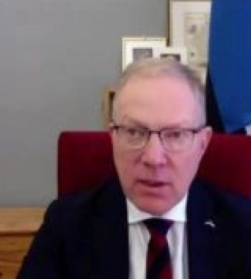 Олександр Мережко провів зустріч з Голової Комітету у закордонних справах Парламенту Естонії Марко Міхкельсоном