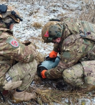 На Сумщині вибухотехніки знищили бойову частину збитого російського дрона