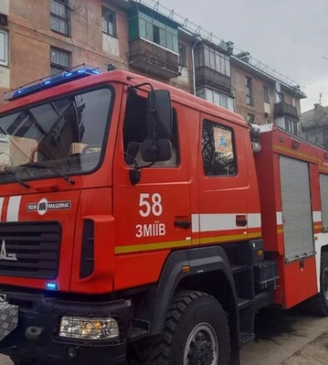 Двоє чоловіків загинули в пожежі у Боровій, причину займання назвали у ДСНС