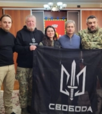 «Свободівці» подякували Ковельській громаді подякували за допомогу захисникам