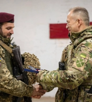 33-річний воїн з Волині отримав від головнокомандувача ЗСУ державну нагороду