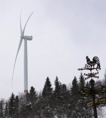 Нижньоворітська громада отримала перші кошти від продажу вітрової електроенергії