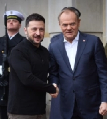 Зеленський зустрівся з Дудою у Варшаві