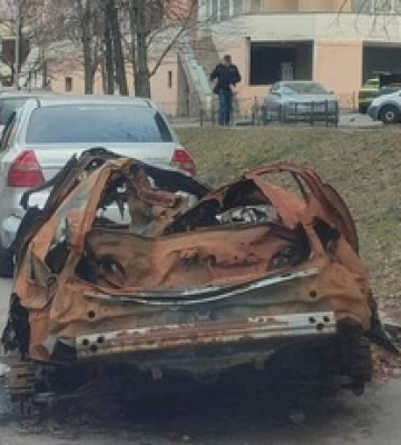 Из Киева уберут автомобили, пострадавшие в результате вражеских обстрелов