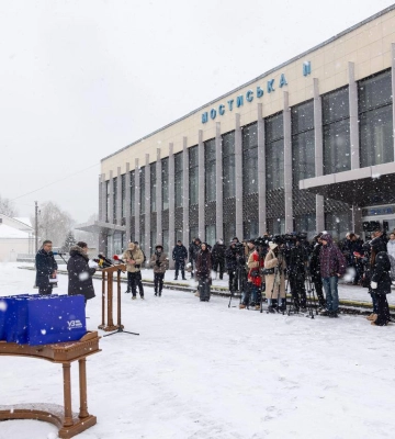 На українсько-польському кордоні запрацював новий пункт огляду поїздів