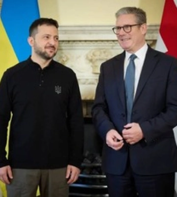 В Украину с необъявленным визитом прибыл британский премьер
