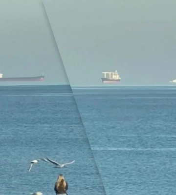 Фата-моргана у Чорному морі: в Одесі зафіксували рідкісне явище
