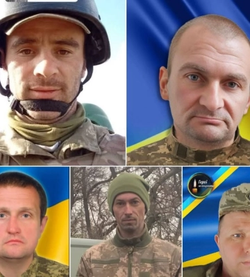 На Рівненщині попрощалися із п&#039;ятьма Захисниками