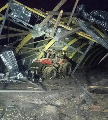Російські дрони атакували агропідприємство на Чернігівщині: що відомо про наслідки