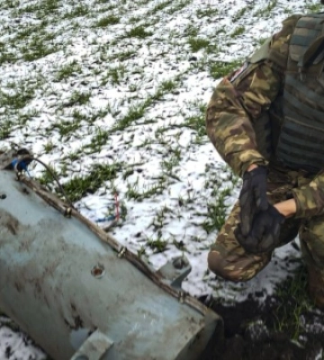 На Сумщині знешкодили бойову частину російської крилатої ракети Х-101