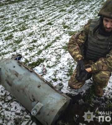 На Сумщині знешкодили бойову частину авіаційної ракети Х-101