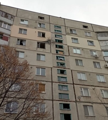 Протягом доби через російські обстріли дістав поранення цивільний чоловік: поліція Харківщини задокументувала наслідки