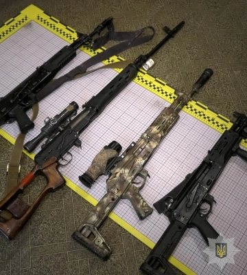 Жителі Сумщини задекларували 75 автоматів