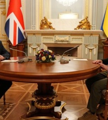 Украина и Великобритания подписали соглашение о 100-летнем партнерстве