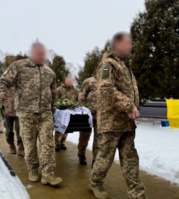 На Волині попрощалися із загиблим військовим Олегом Гелевичем