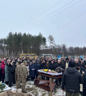 На Волині попрощалися із загиблим військовим Олегом Гелевичем