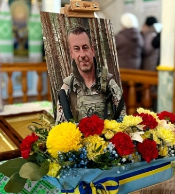 На Волині попрощалися із захисником Олегом Гелевичем 