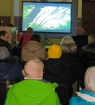 В Острозі організували кінопоказ