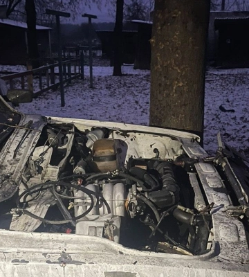 На півночі Сумщини окупанти атакували дронами автомобіль поліції