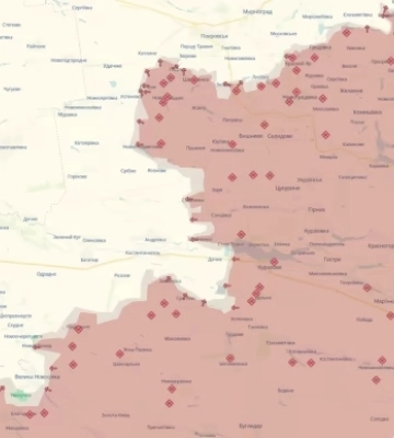 DeepState: російські війська просунулися в низці населених пунктів на Донеччині