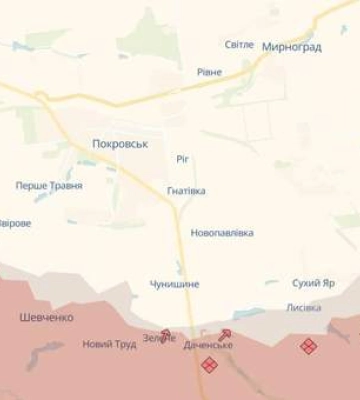 Все ближе к Покровску: враг оккупировал Песчаное, Славянку и Ясеново –обновление DeepState