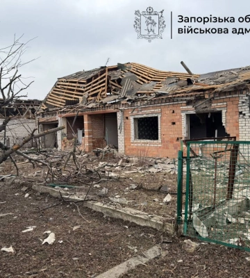 Війська рф нанесли понад 500 ударів по Запорізькій області: є руйнування