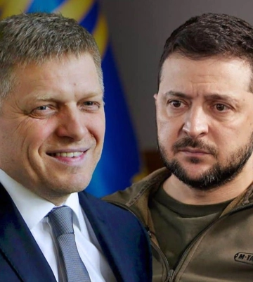Зеленський зустрівся з лідером опозиції Словаччини