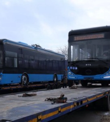 Миколаїв отримав три нових тролейбуси з автономним ходом