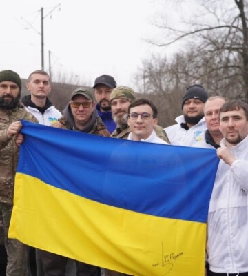Валерий Дубиль и Алексей Омельяненко привезли РЭБы для ВСУ на Донбасс