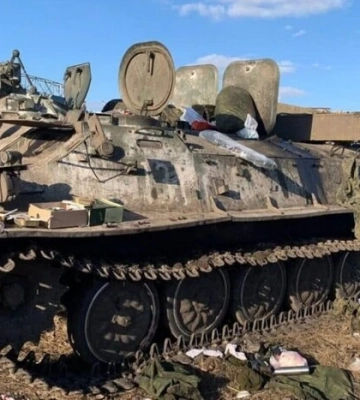 За добу війни в Україні Росія втратила 1340 військових
