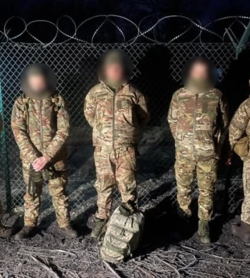 На Одещині прикордонники затримали ухилянтів у військовому обмундируванні