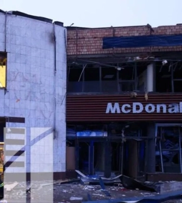 Окупанти пошкодили McDonald’s, який першим відкрився в Україні