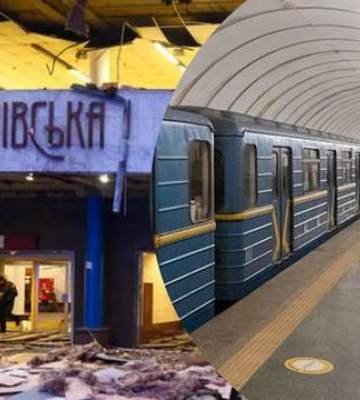 Станция метро &quot;Лукьяновская&quot; возобновила работу после утренней вражеской атаки