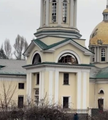 У Запоріжжі внаслідок ракетного удару зруйновано собор УПЦ МП