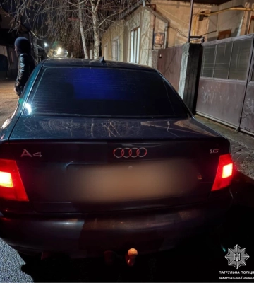 В Ужгороді притягнули до відповідальності нетверезого водія-порушника, який позбавлений права керування