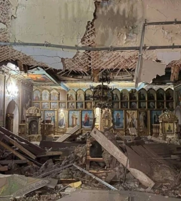 У Запоріжжі росіяни зруйнували Свято-Андріївський Кафедральний Собор УПЦ МП