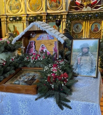 На Волині провели в останню дорогу військового Андрія Симчука