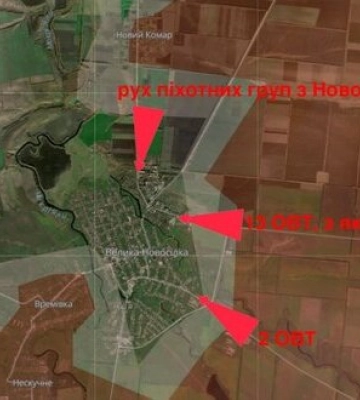 Россияне активизировались на востоке и севере Великой Новоселки, - DeepState. КАРТА